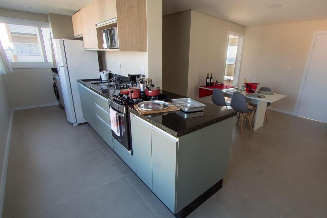 Dallas Apartamentos Na Via Gastronomica-Estacionamento-Amplos E Equipados-Wifi Bento Gonçalves エクステリア 写真