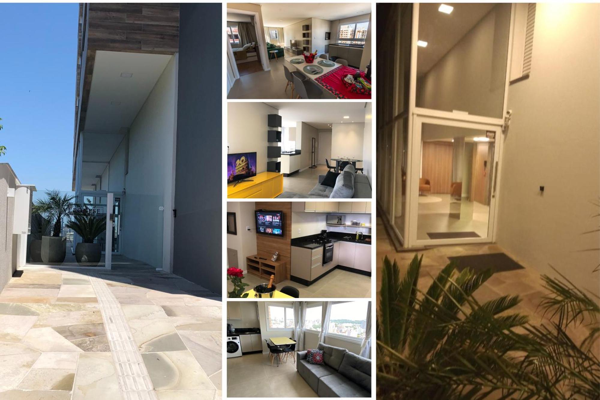 Dallas Apartamentos Na Via Gastronomica-Estacionamento-Amplos E Equipados-Wifi Bento Gonçalves エクステリア 写真